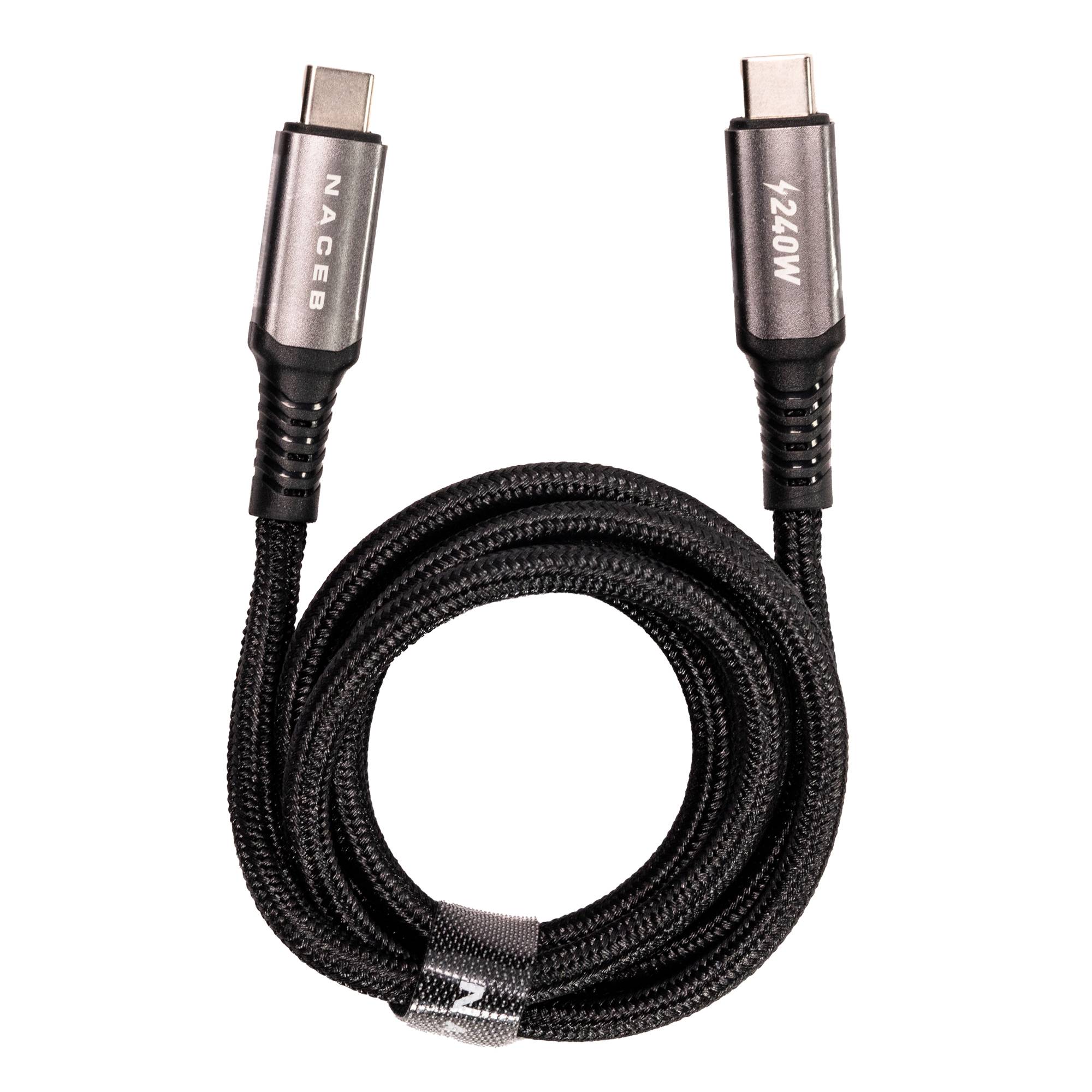 NACEB CABLE TIPO-C A C 240W 1M NA-0142 -