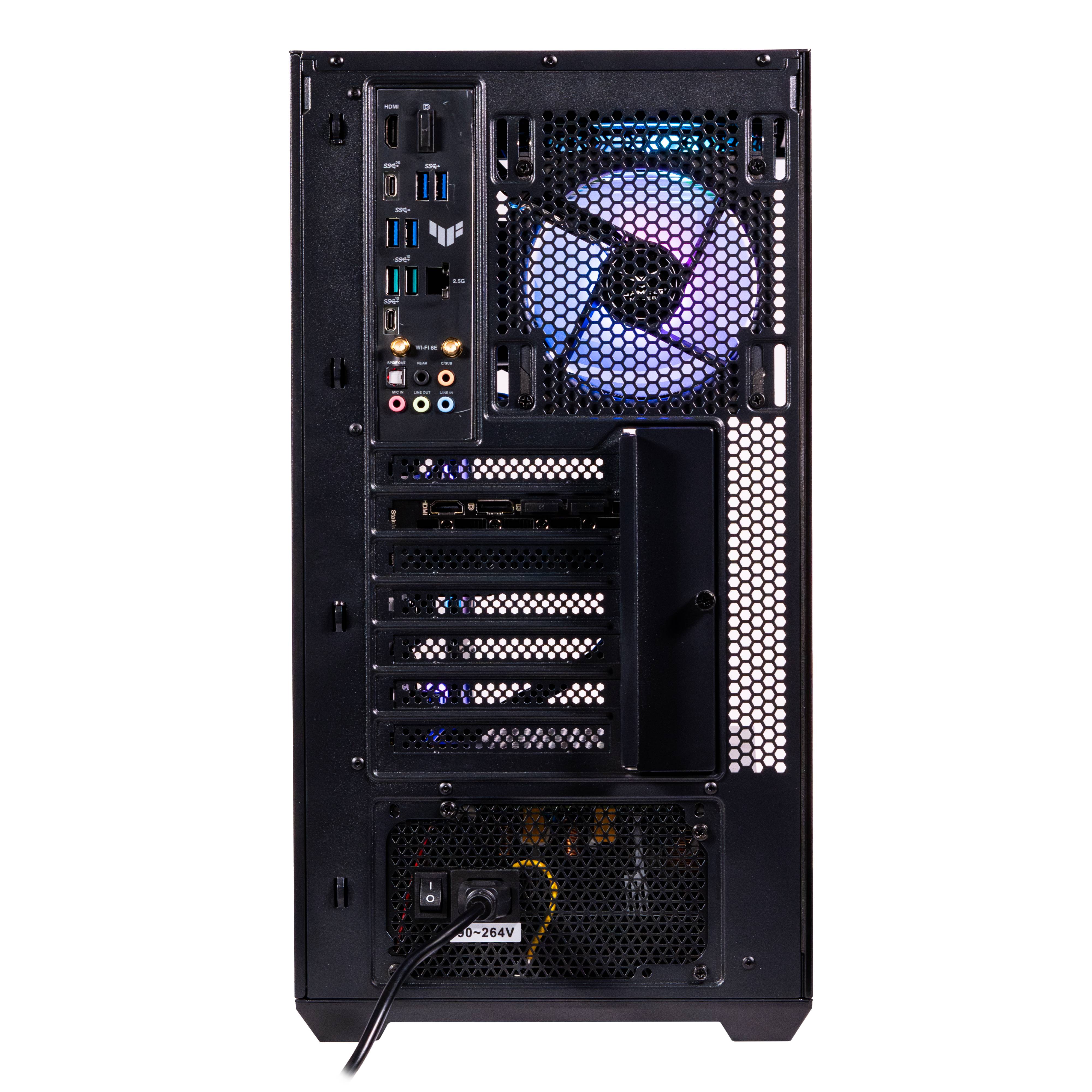 NACEB GABINETE GAMER MEDIA TORRE Cristal templado - ATX, MicroATX, Ventiladores 3 Frontales, 1 Posterior ARGB, USB 3.0x2 HD Audio/Micrófono x1 color negro N