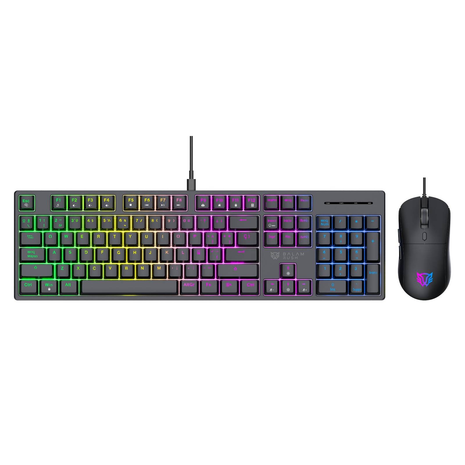 Kits de Teclado y Mouse Gaming