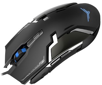 Mouse Gaming Naceb Technology NA-629 - USB, Juego, Negro