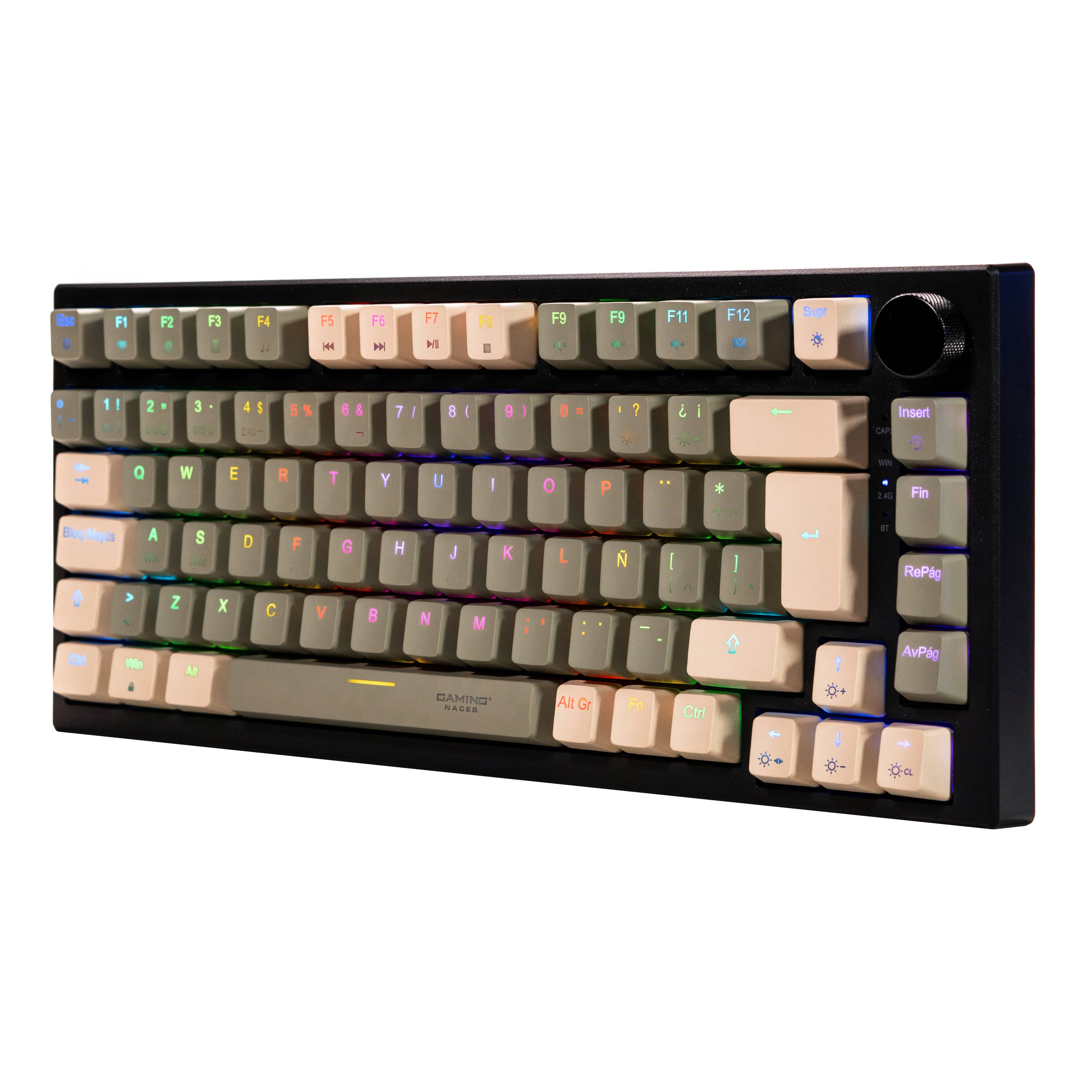 TECLADO MECANICO GAMER 80  K476 NA-0969 -