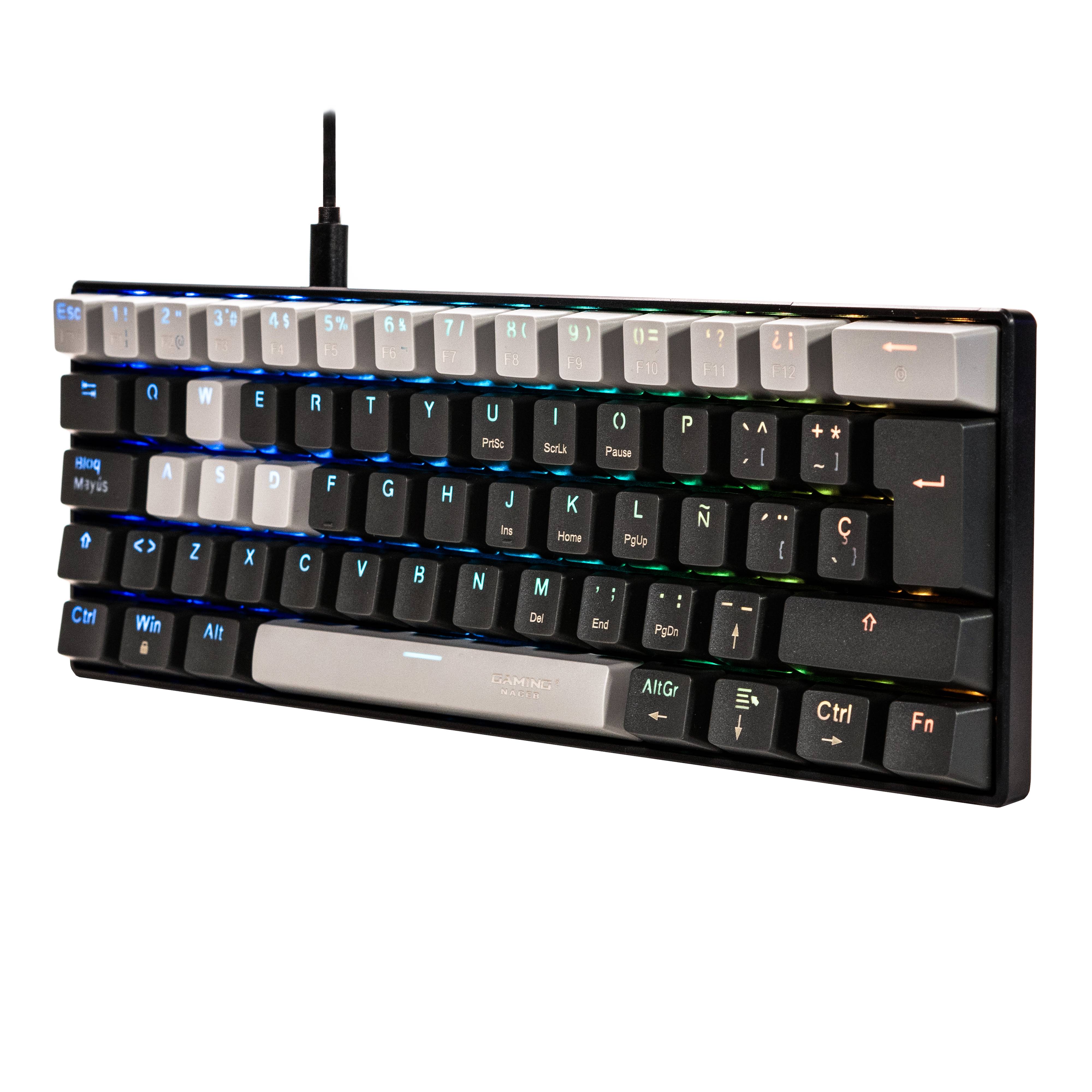 TECLADO MECANICO GAMER 60  K263 NA-0968 -