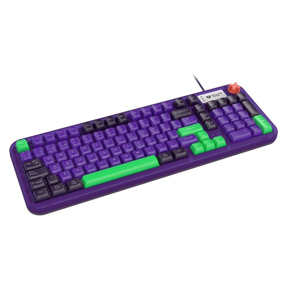 Teclado Gamer Alámbrico WARSTRIKE EVA KG500E Balam Rush -