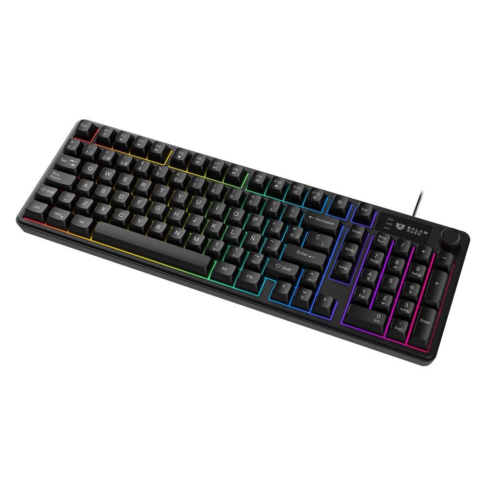 Teclado Gamer Alámbrico BALRAK PRO KG490 Balam Rush -