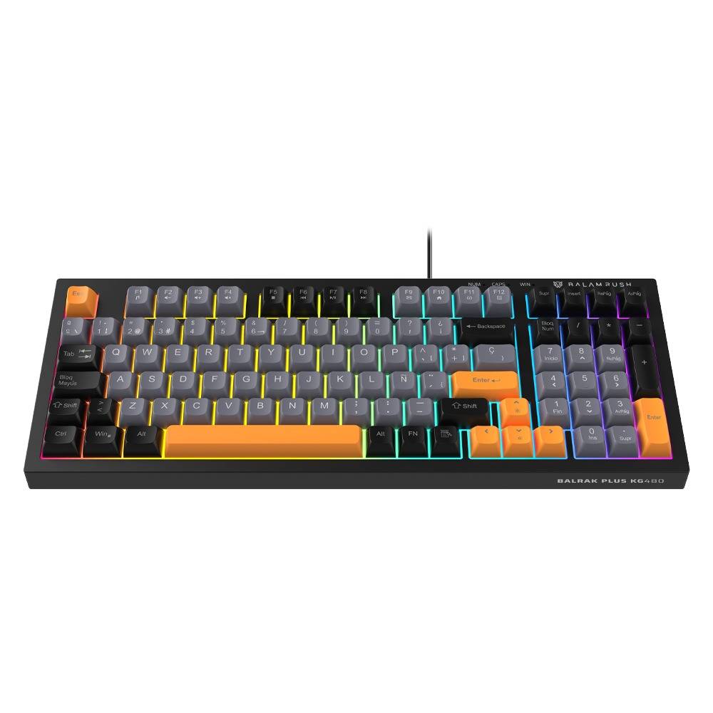 Teclado Gamer Alámbrico BALRAK PLUS KG480 Balam Rush Teclado Gamer -