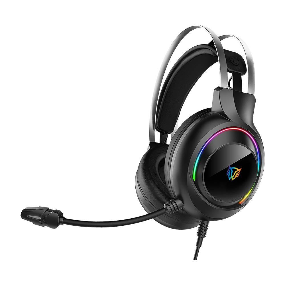 Headset Gaming Alambrico Hesix II HS688 Balam Rush Azender Series Sonido Envolvente - Alta Voces 50mm