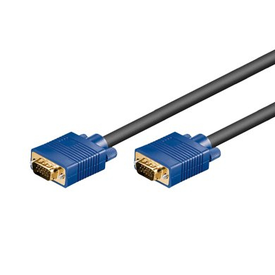 Cable VGA - HD15 - 1.8 m, VGA (D-Sub), VGA (D-Sub), Macho/Macho, Azul, 311818 BRobotix