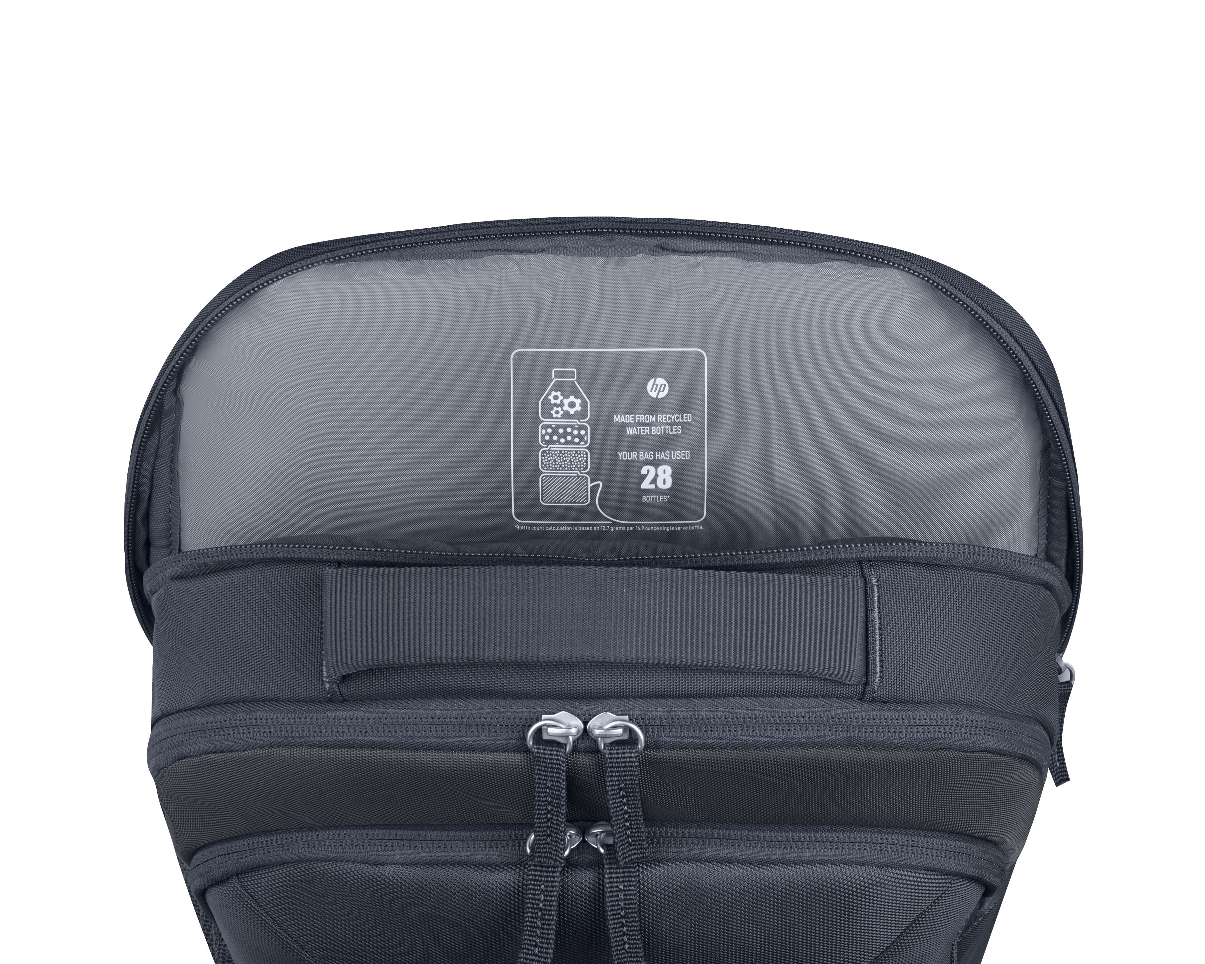 Mochila para portátil HP Everyday 16 (A08KLUT#ABM) Resistente con un compartimento acolchado para el portátil. 100   poliéster - Color Gris odisea.