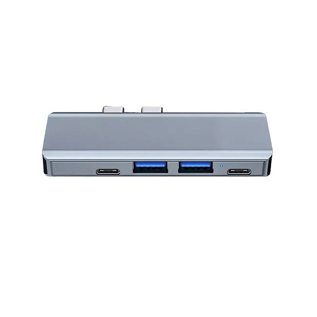 DockStation 5 EN 1 UBP UB52 Hub Adaptador Urban Balance con 5 entradas. Entradas HDMI - USB A y tipo C. Carga máxima PD de 100W. Especial para MACBOOK / APP