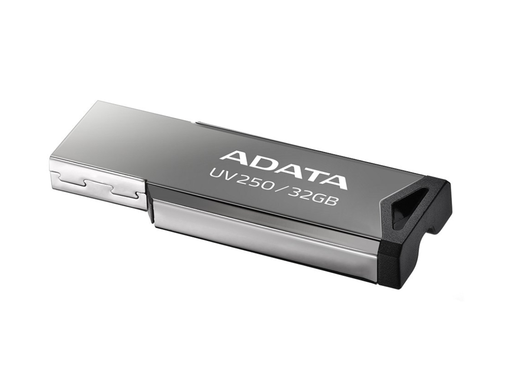 Memoria USB 2.0 ADATA UV250 - Plata, 32 GB, USB tipo A