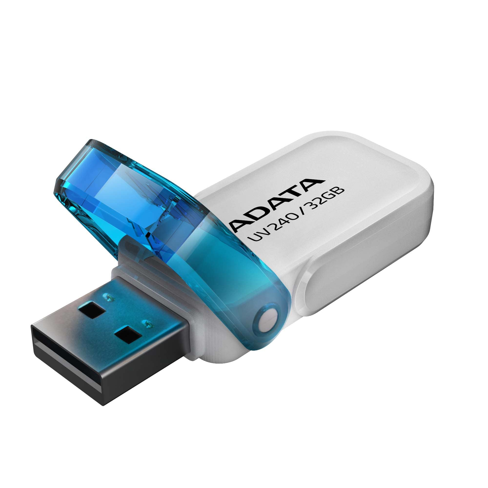 Memoria USB ADATA AUV240-32G-RWH - Blanco, 32 GB